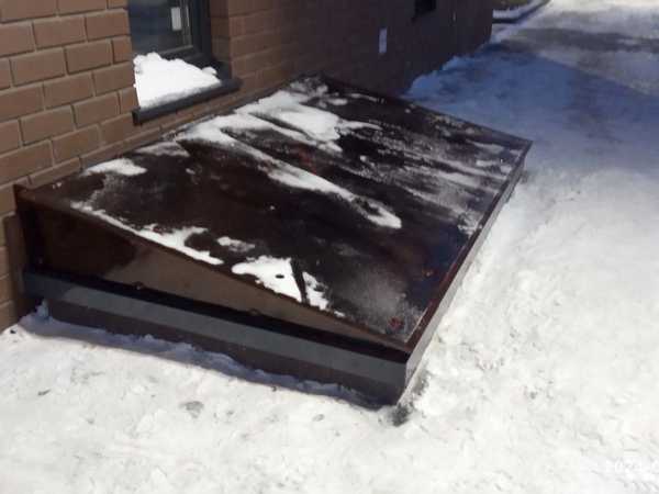 Козырьки для приямков