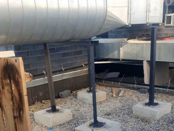 Опоры металлические